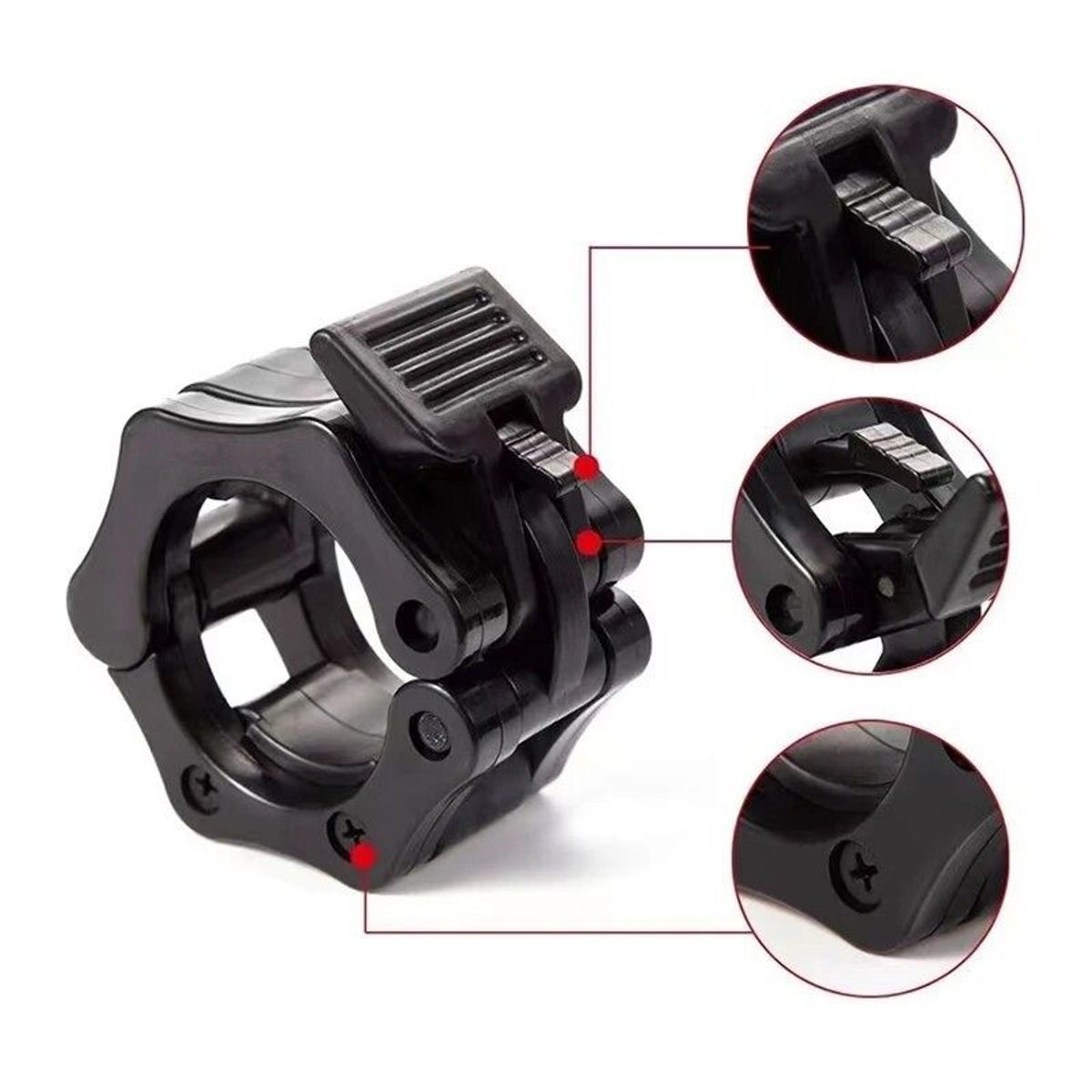 GENERICO - Lock Jaw Para Barra Seguro De Barra Pinza Lock Jaw