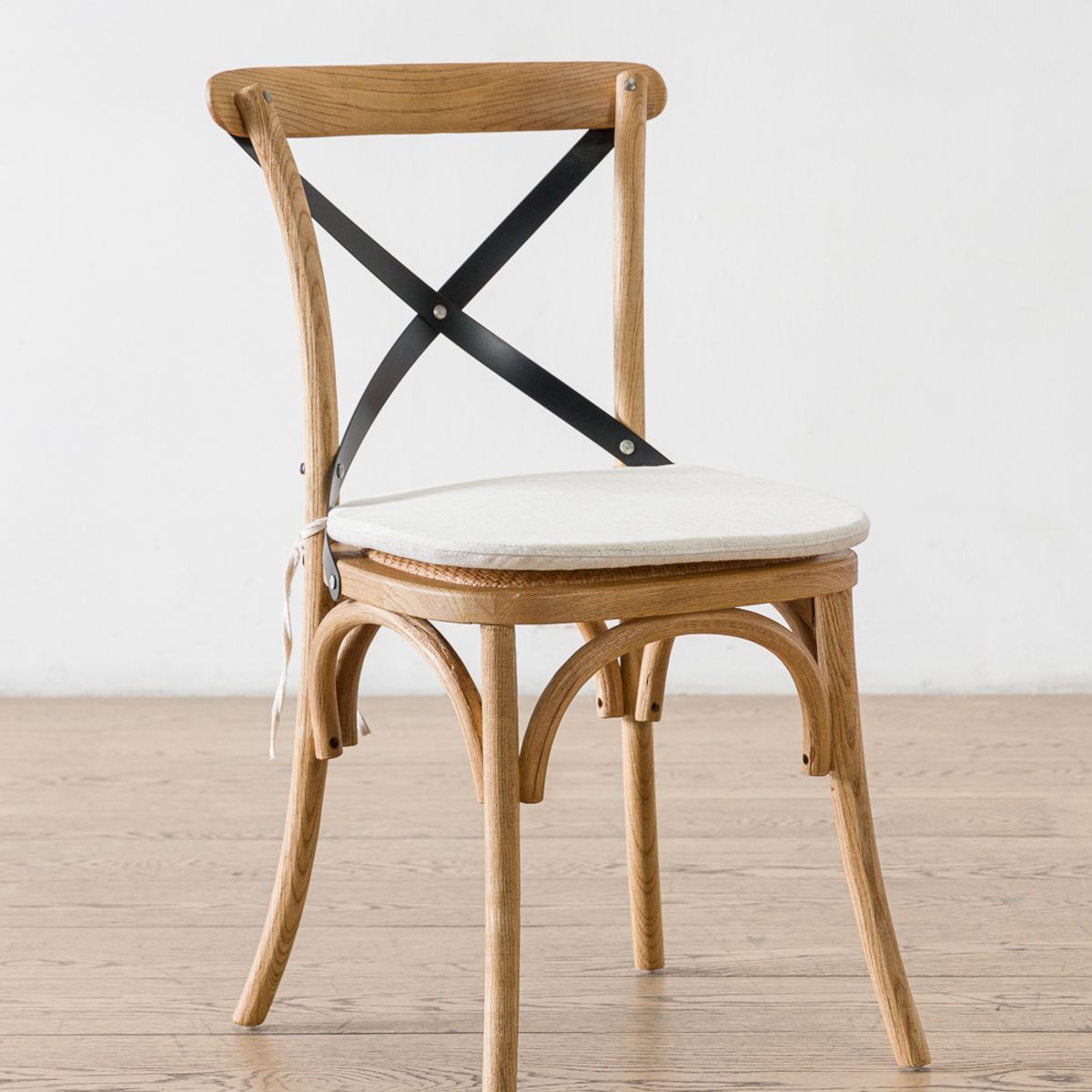 AMOBLE - Silla Veracruz Con Cojín Natural Sh Amoblé