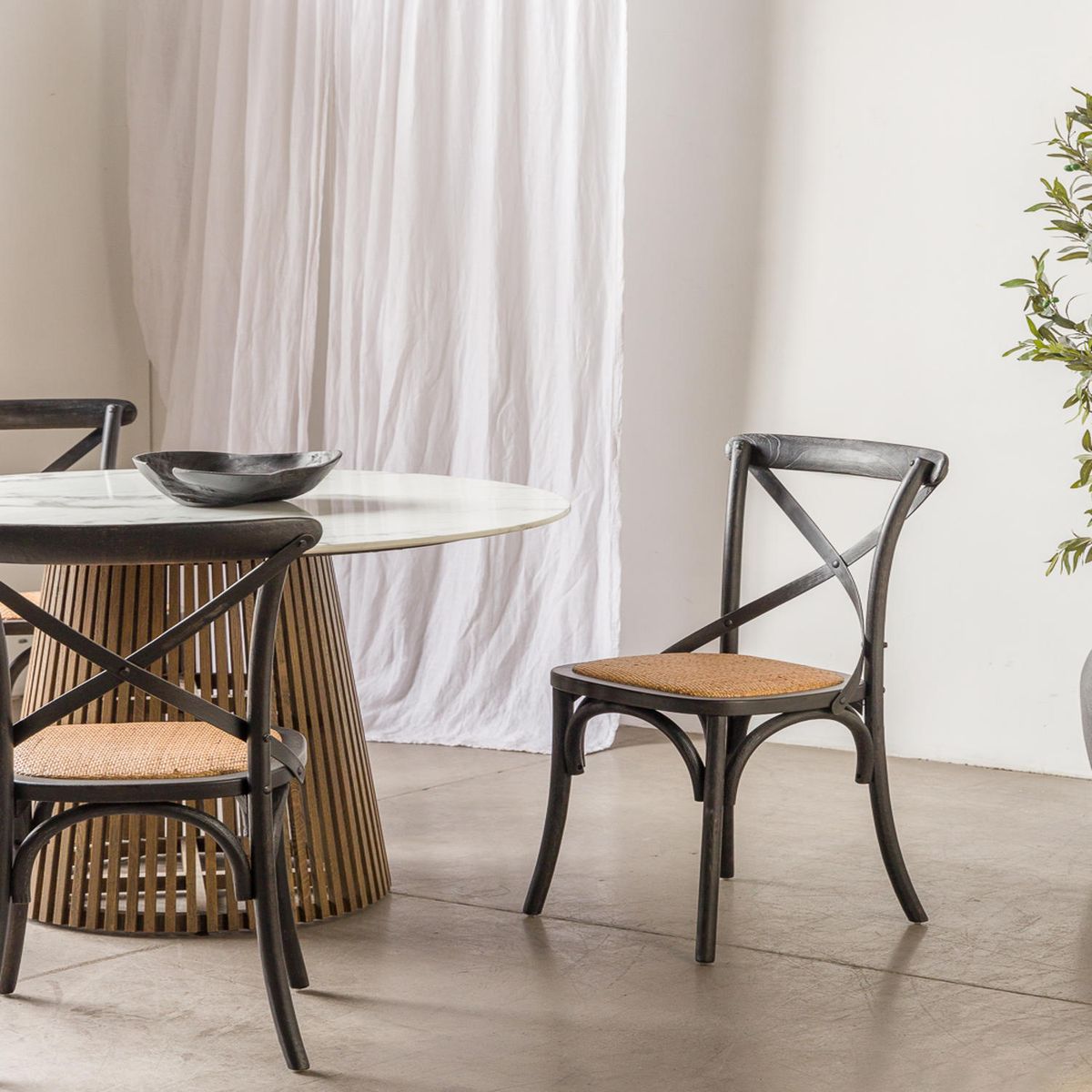 AMOBLE - Silla Veracruz Negra Sh Amoblé