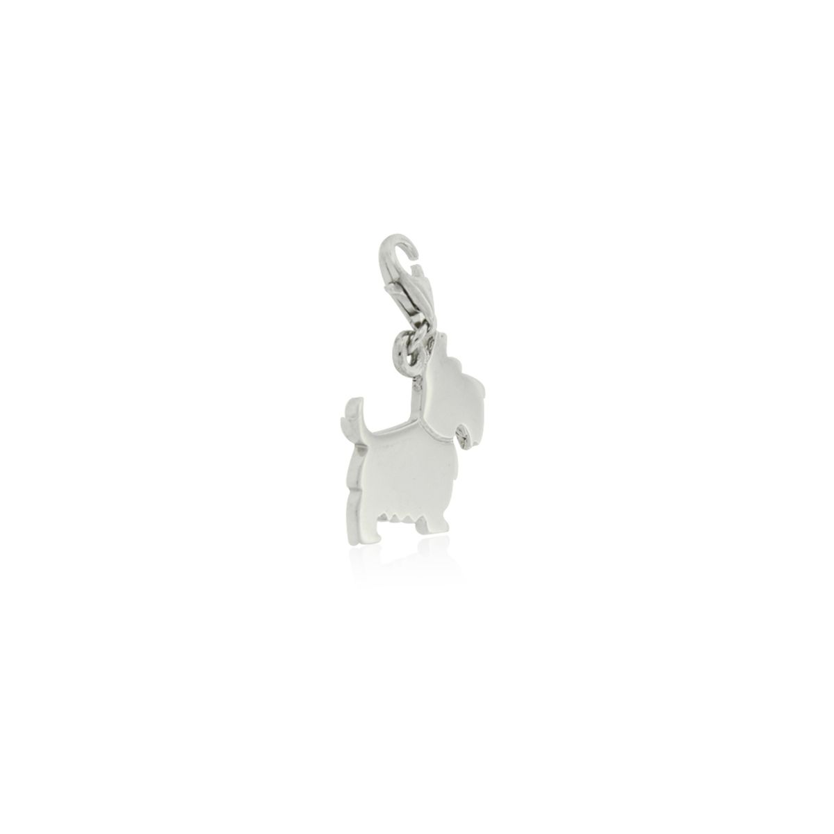 JB JOYAS BARON - Colgante de Plata Esterlina 925 Perro Escoces