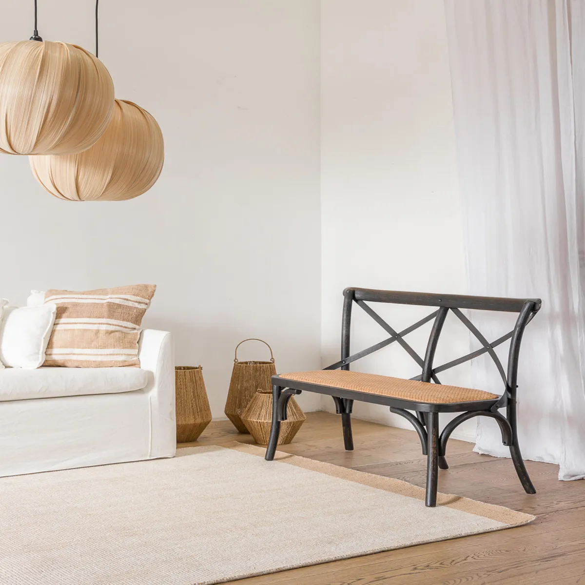 AMOBLE - Banqueta Veracruz Negra Sh  Amoblé