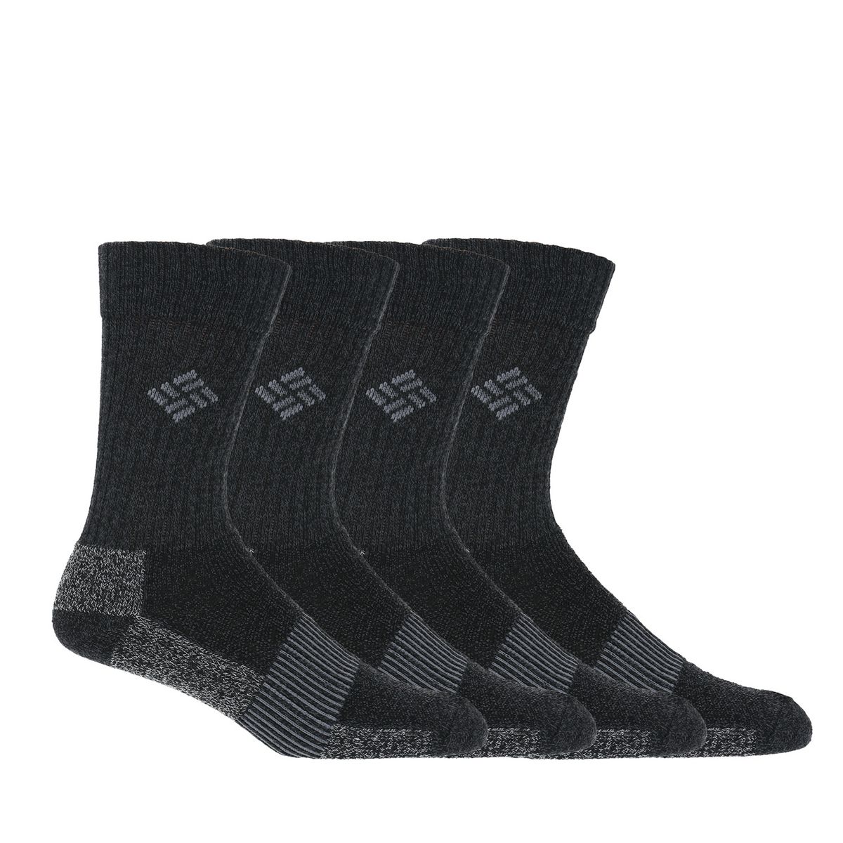 COLUMBIA - Calcetín Outdoor Socks Mn 4P Thrml Negro Hombre COLUMBIA