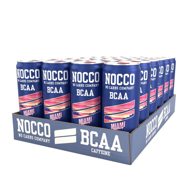 GENERICO - Caja Bcca 24 Unid MIami Strawberry - Nocco