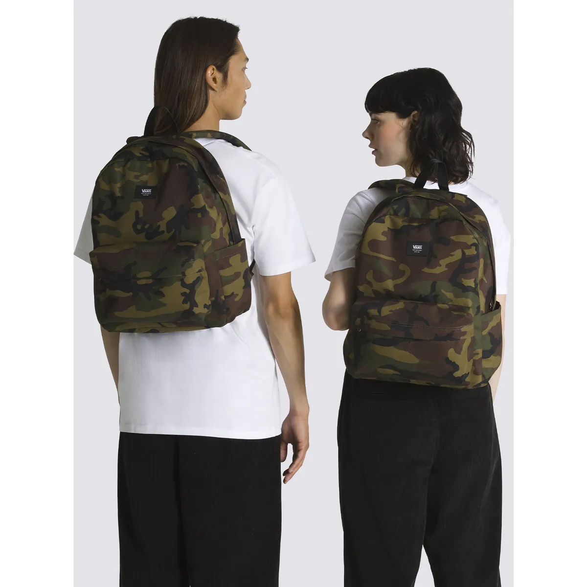 VANS - Mochila Mn Old Skool H2O Bac Verde Oscuro Hombre VANS