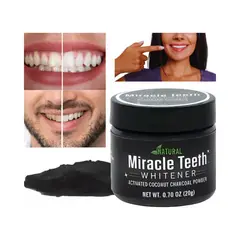 U BUY - Blanqueador Dental Pasta Natural Carbon Miracle Teeth 20grs