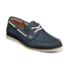 FLORSHEIM - Mocasines Atlantic Moc Toe Boat Shoe Navy