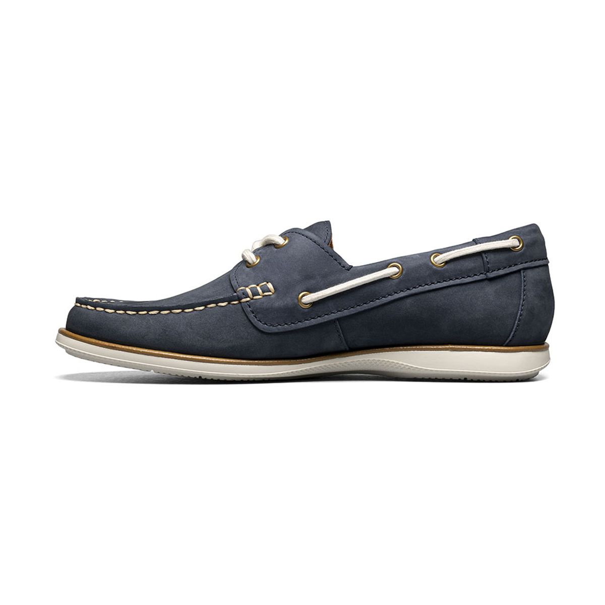 FLORSHEIM - Mocasines Atlantic Moc Toe Boat Shoe Navy