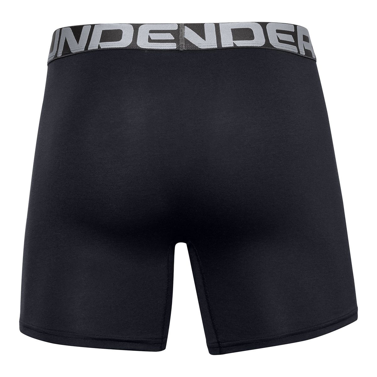 UNDER ARMOUR - Boxer Hombre Chrged Cotton 6In 3Pack Negro UNDER ARMOUR