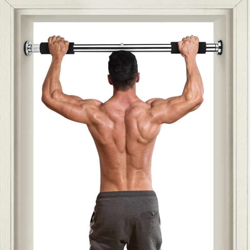 GENERICO - Barra De Ejercicios Ajustable Puerta Dominada Flexiones Pull