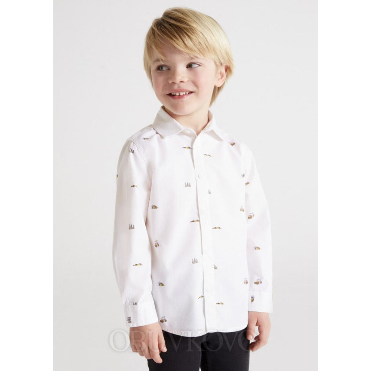 MAYORAL - Camisa Casual Niño Blanca