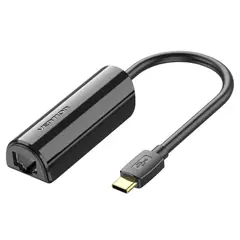VENTION - Adaptador Ethernet Rj45 A Usb-c Para iPad Pro/ Air - - Negro