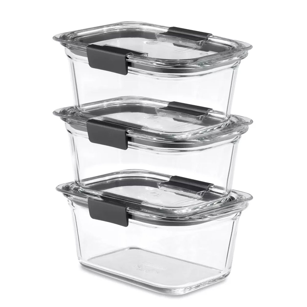 RUBBERMAID - Set de 3 Contenedores Herméticos Rubbermaid Brilliance 1x473