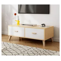 Rack Tv 100x30x40cm 2 Tiras Hecho Por Melamina