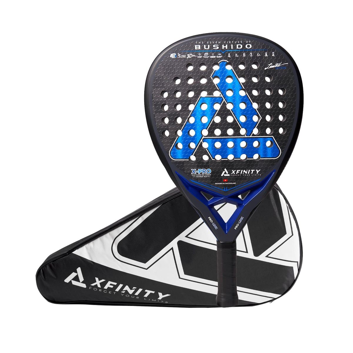 XFINITY - PALA PADEL XFINITY BUSHIDO 18K INCLUYE ESTUCHE