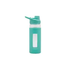 KEEP - BOTELLA VIDRIO 470ML VERDE AGUA