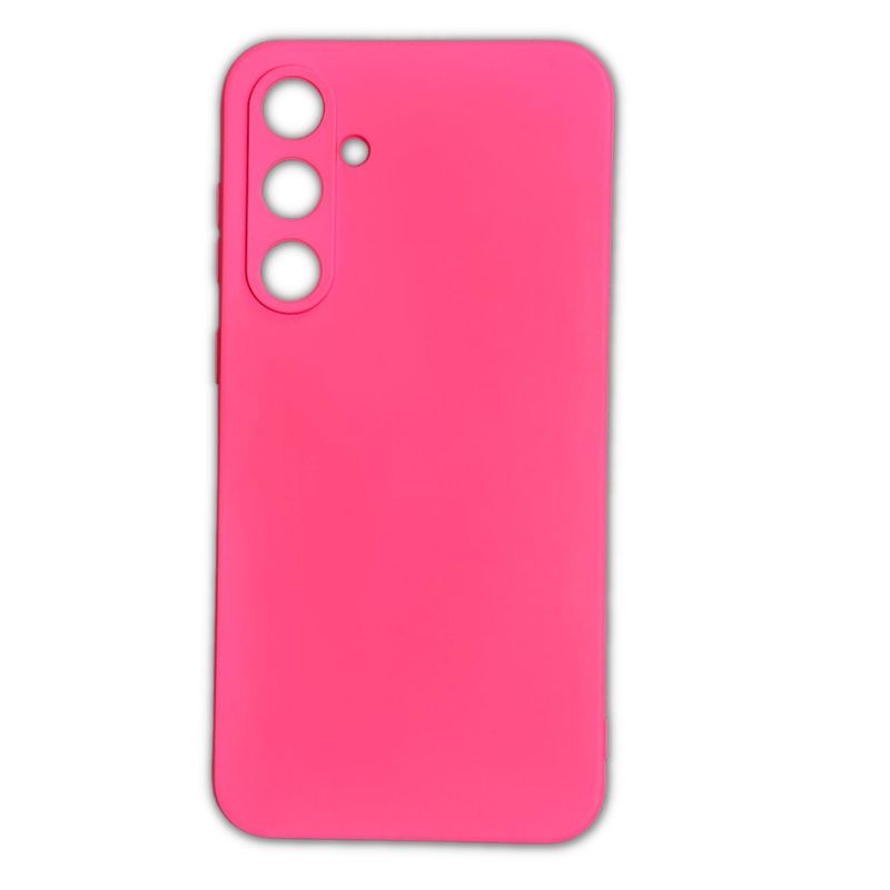 GENERICO - Carcasa Silicona Color Para Samsung Galaxy S23 Fe - Fucsia