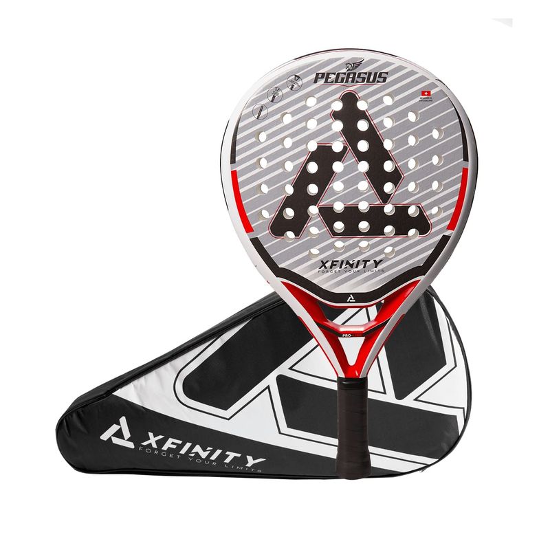 XFINITY - PALA PADEL XFINITY PEGASUS - CARBONO - INCLUYE ESTUCHE