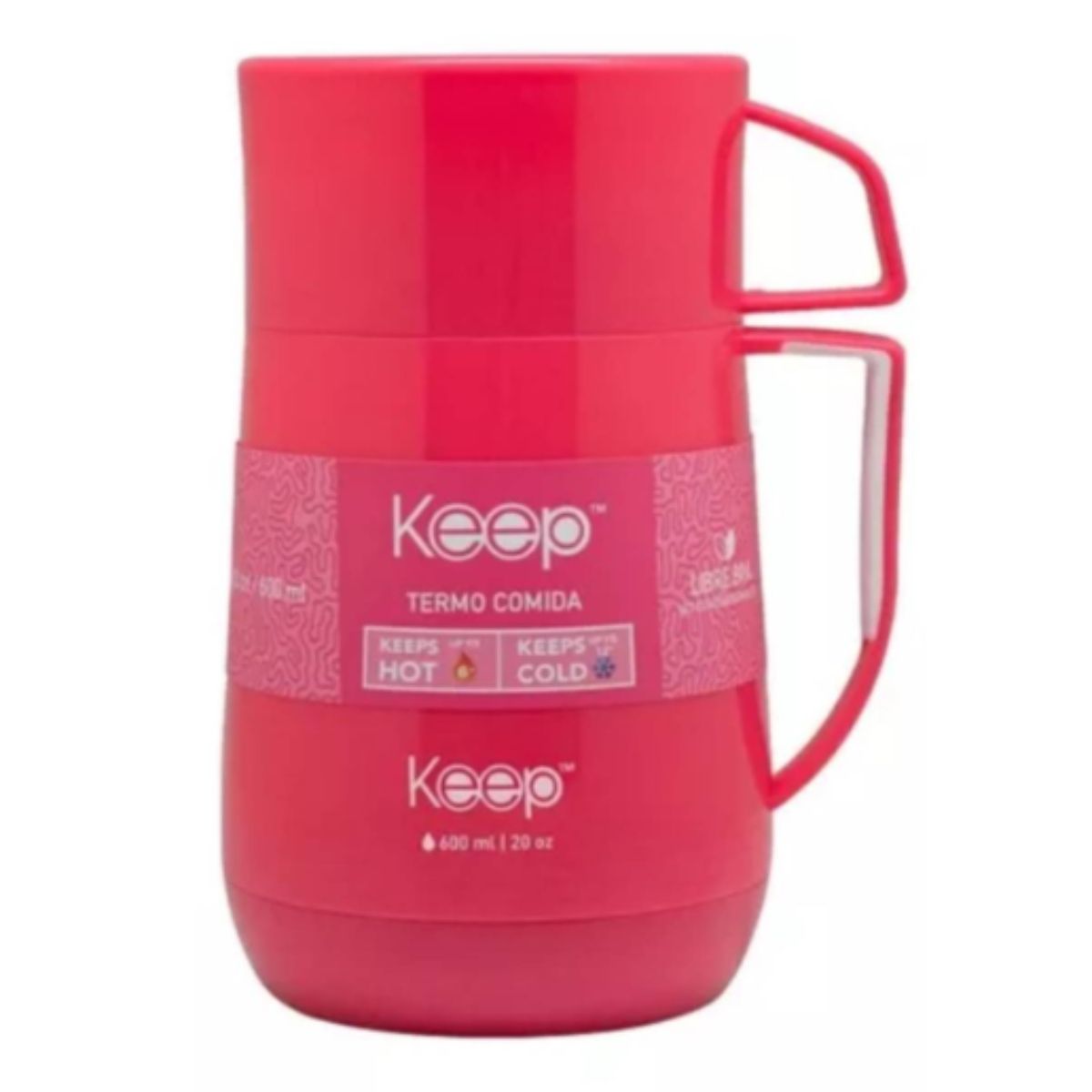KEEP - TERMO DE COMIDA PP 600ML KEEP ROSADO