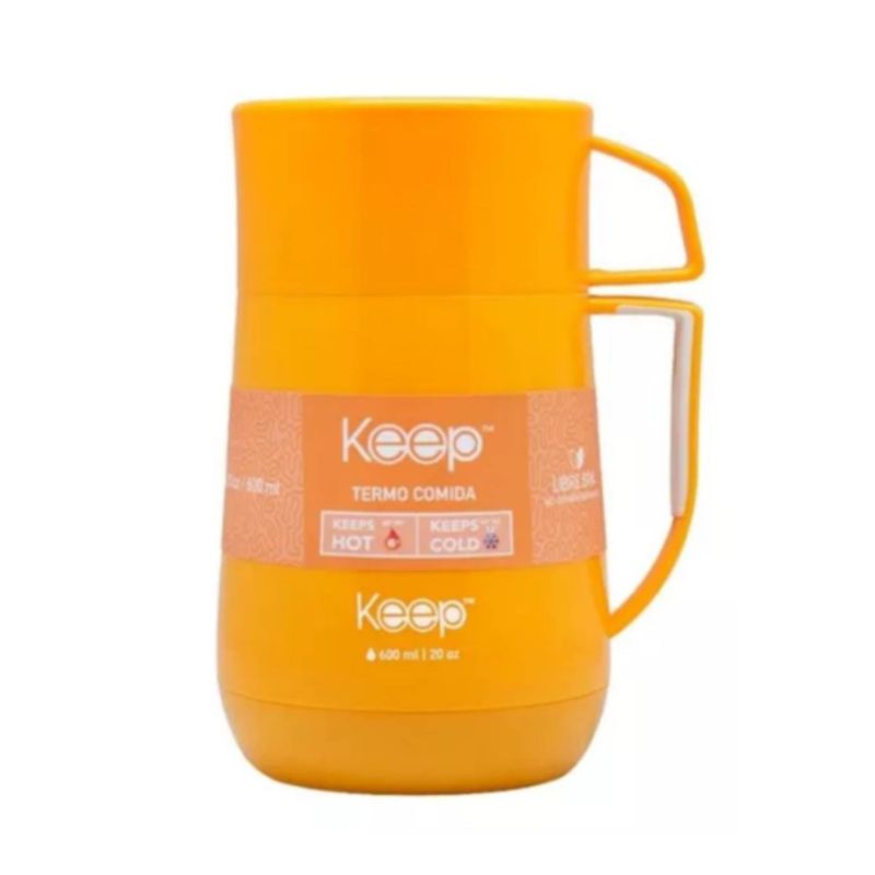 KEEP - TERMO DE COMIDA PP 600ML KEEP AMARILLO