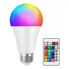 GENERICO - Ampolleta Led Tiktok Luces Fiesta Luz Foco E27 Rgb Control