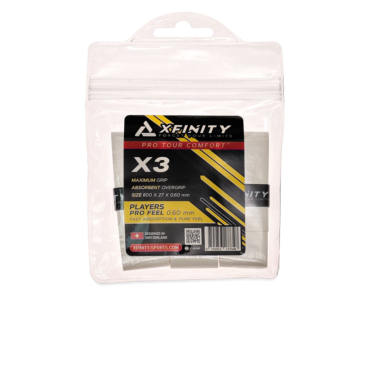 XFINITY - PACK XFINITY DE 3 OVERGRIPS