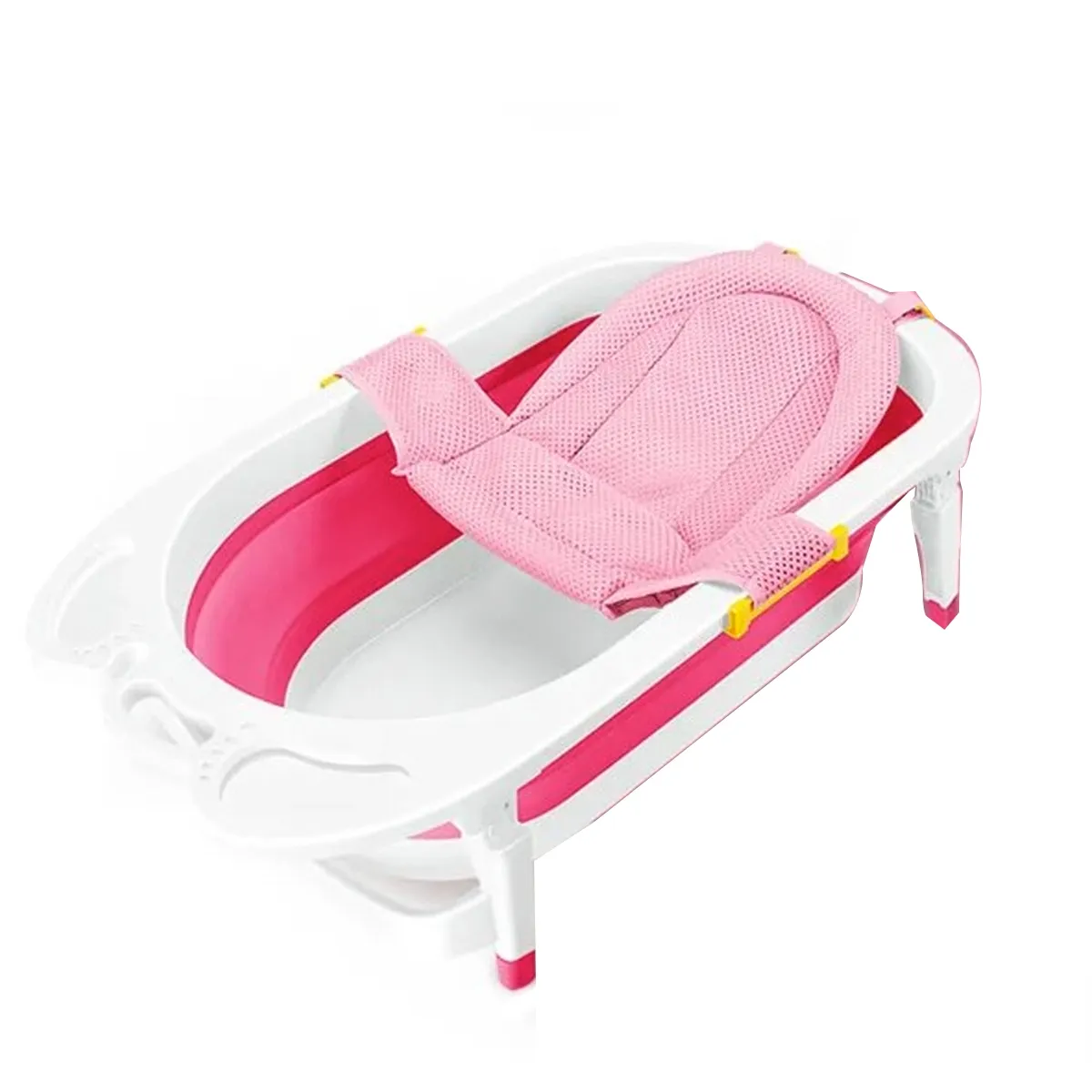 GENERICO - Malla Red Hamaca De Seguridad Para Bañera Tina Bebé Rosa