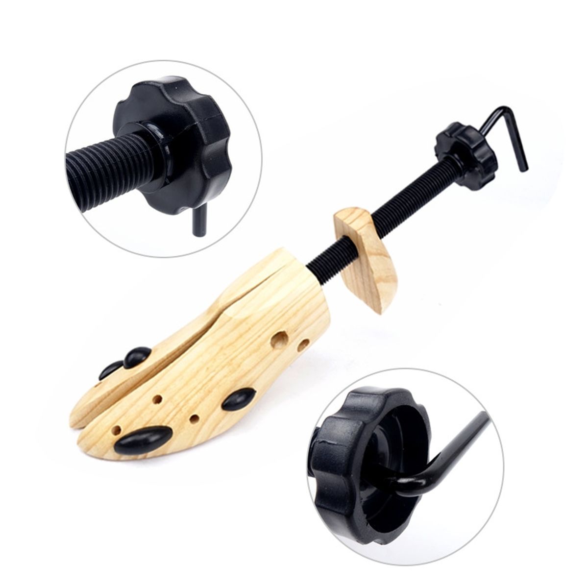 KUANGYE - Ensanchador De Zapatos De Plástico Ajustable Para Universal