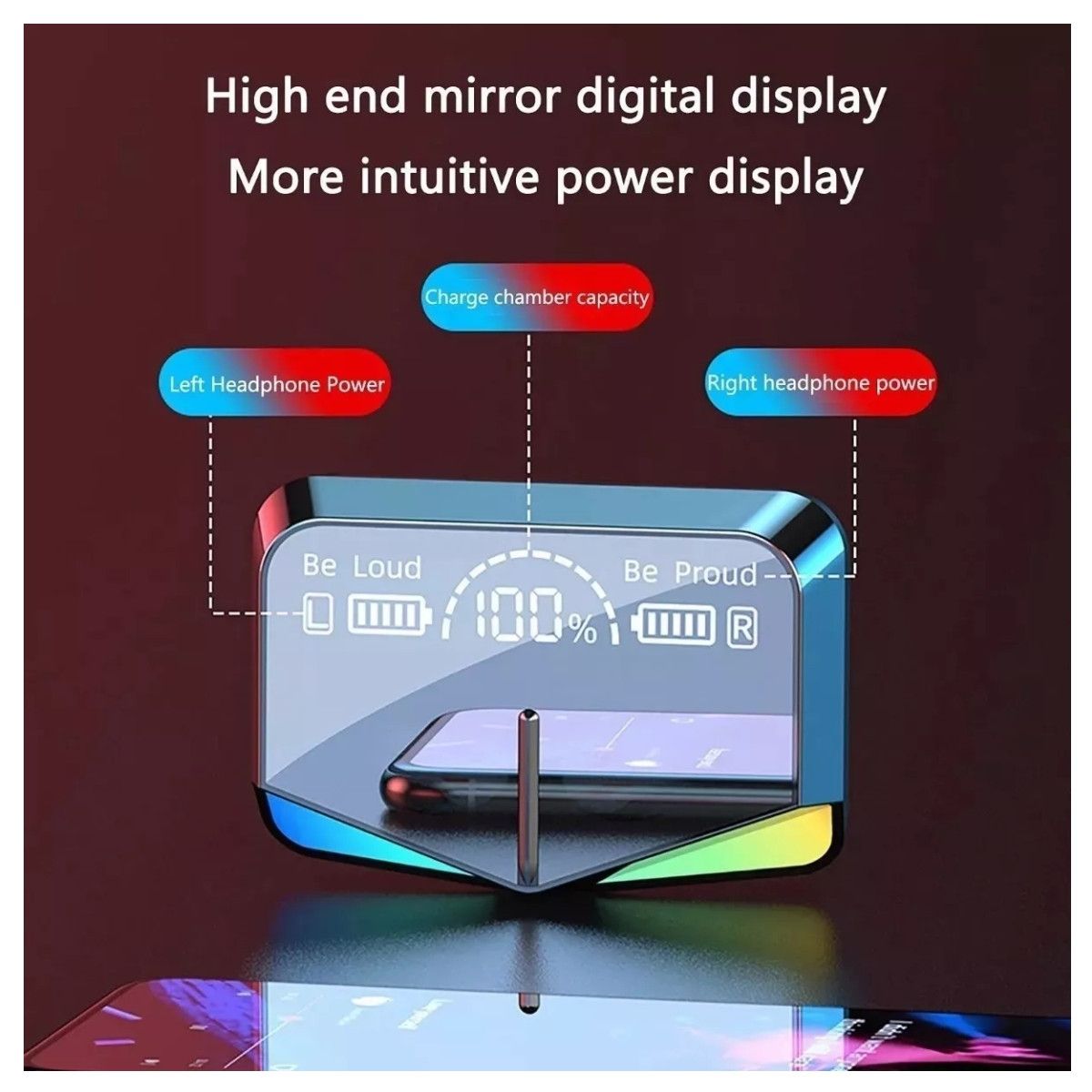 KUANGYE - Audífonos In-ear Gamer Inalámbricos M28 Bluetooth 5.1