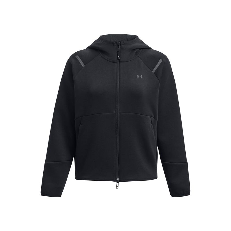 UNDER ARMOUR - Polerón Training Unstoppable Flc Fz Negro Mujer UNDER ARMOUR