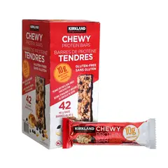 KIRKLAND - Caja Chewy Protein Bars 42Unid -