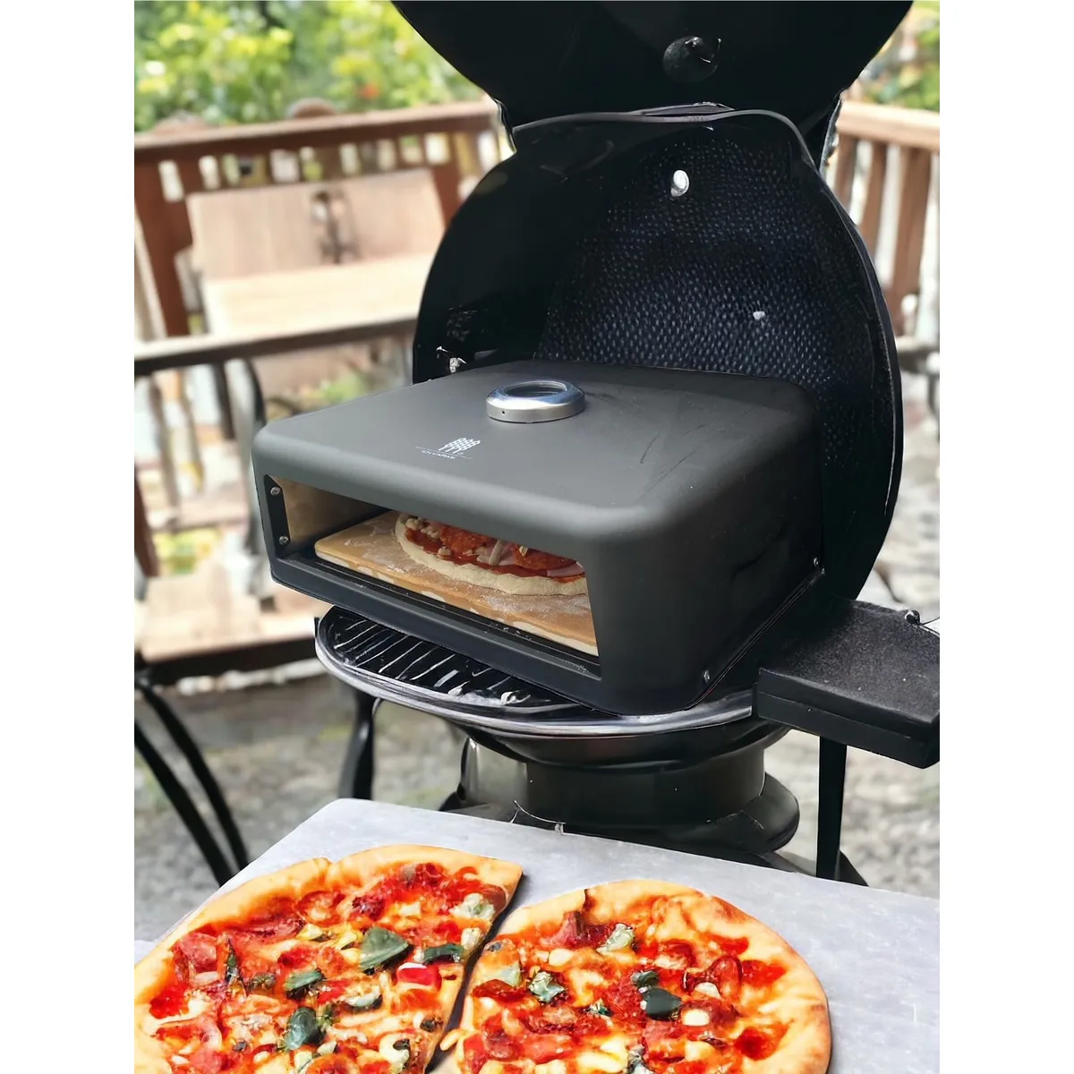 EN VARA'S MEATS & GRILL - Horno Para Pizza a la Piedra Para parrillas cocinas braseros