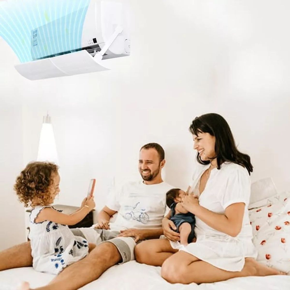 KUANGYE - Deflector Viento Universal Para Aire Acondicionado