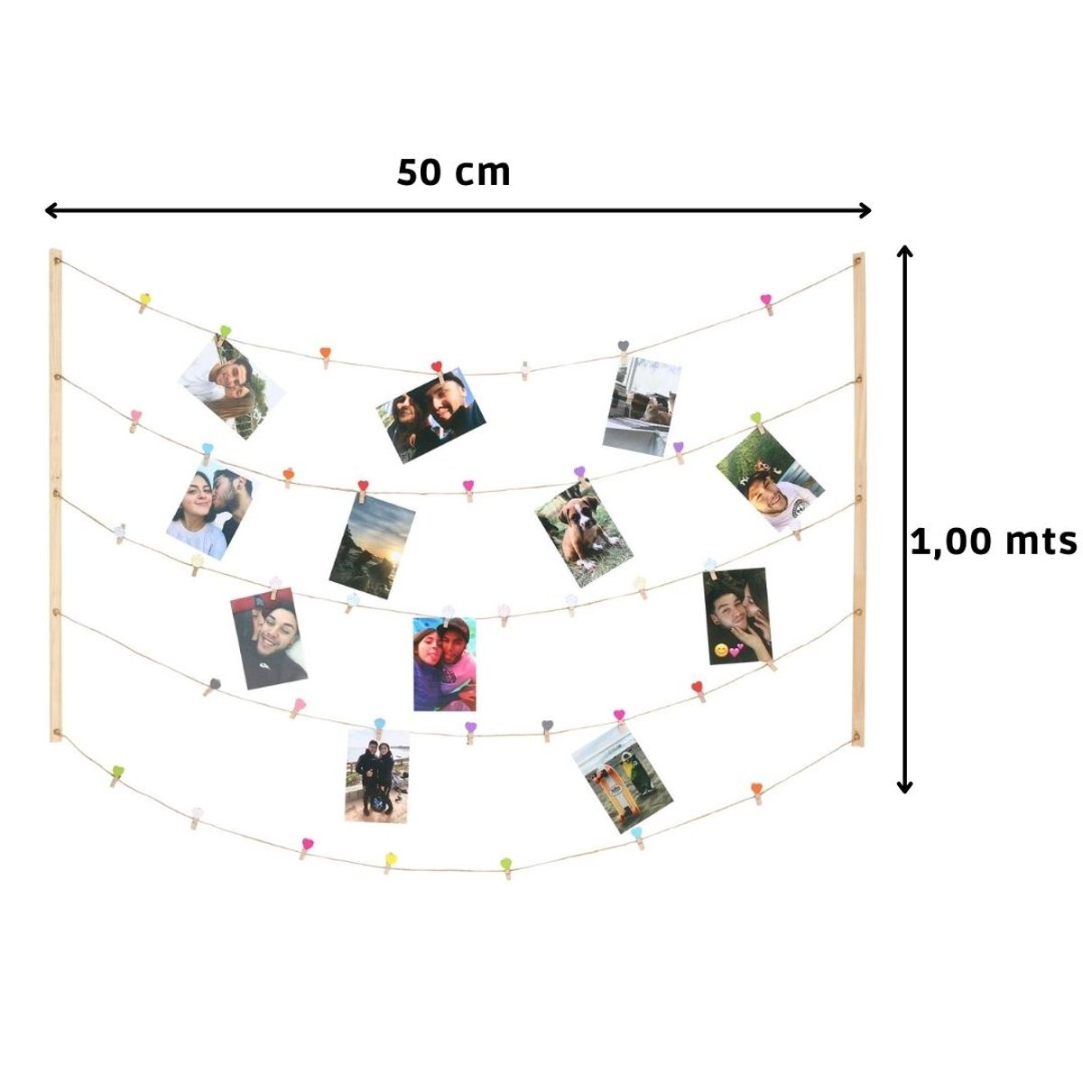 GENERICO - Porta Retrato Francisca 50x100 cm Máxima Design