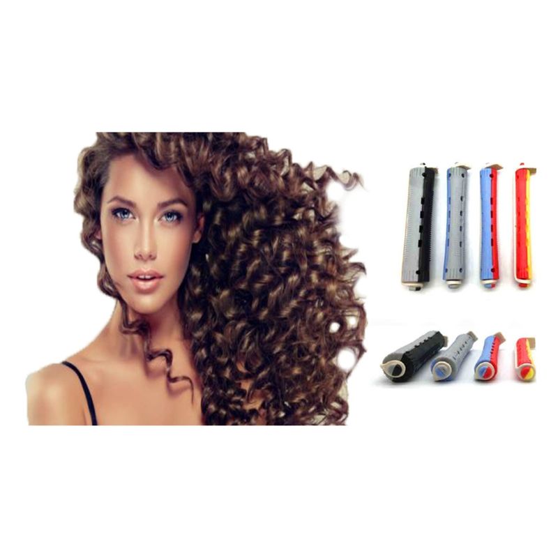 GENERICO - 12 Bigudies para Ondular Cabello de 9, 11, 13 o 16mm