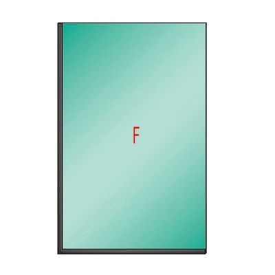 Imagen 2 del producto Shower door fijo empavonado 80 x 190 Black