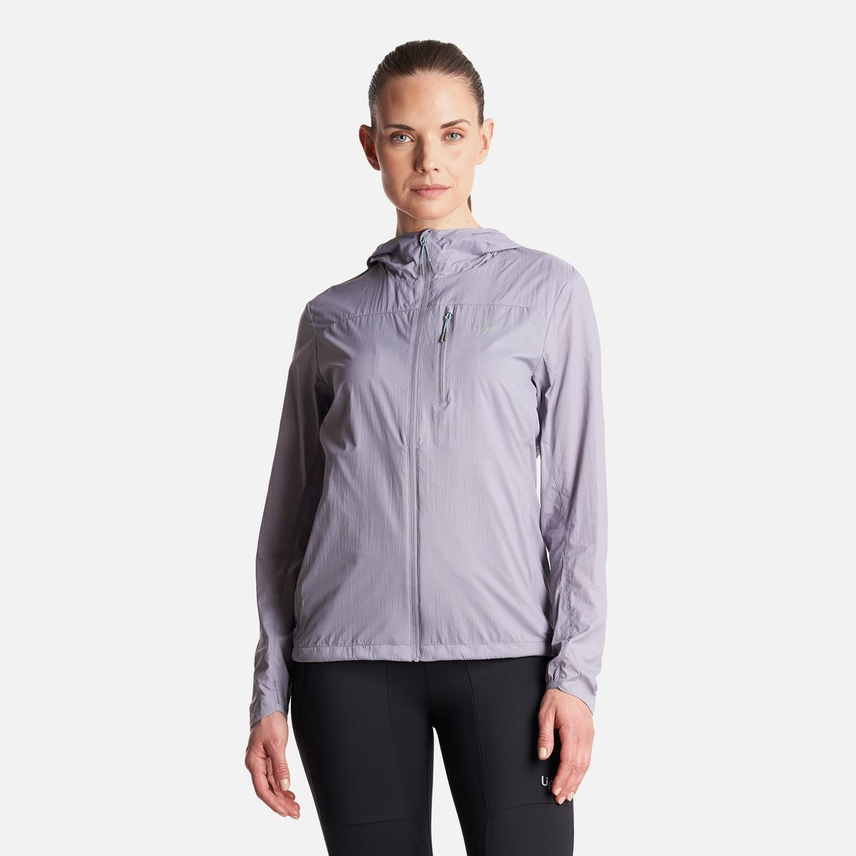 LIPPI - Chaqueta Mujer  Spry WindBreaker Hoody Jacket Morado Claro Lippi