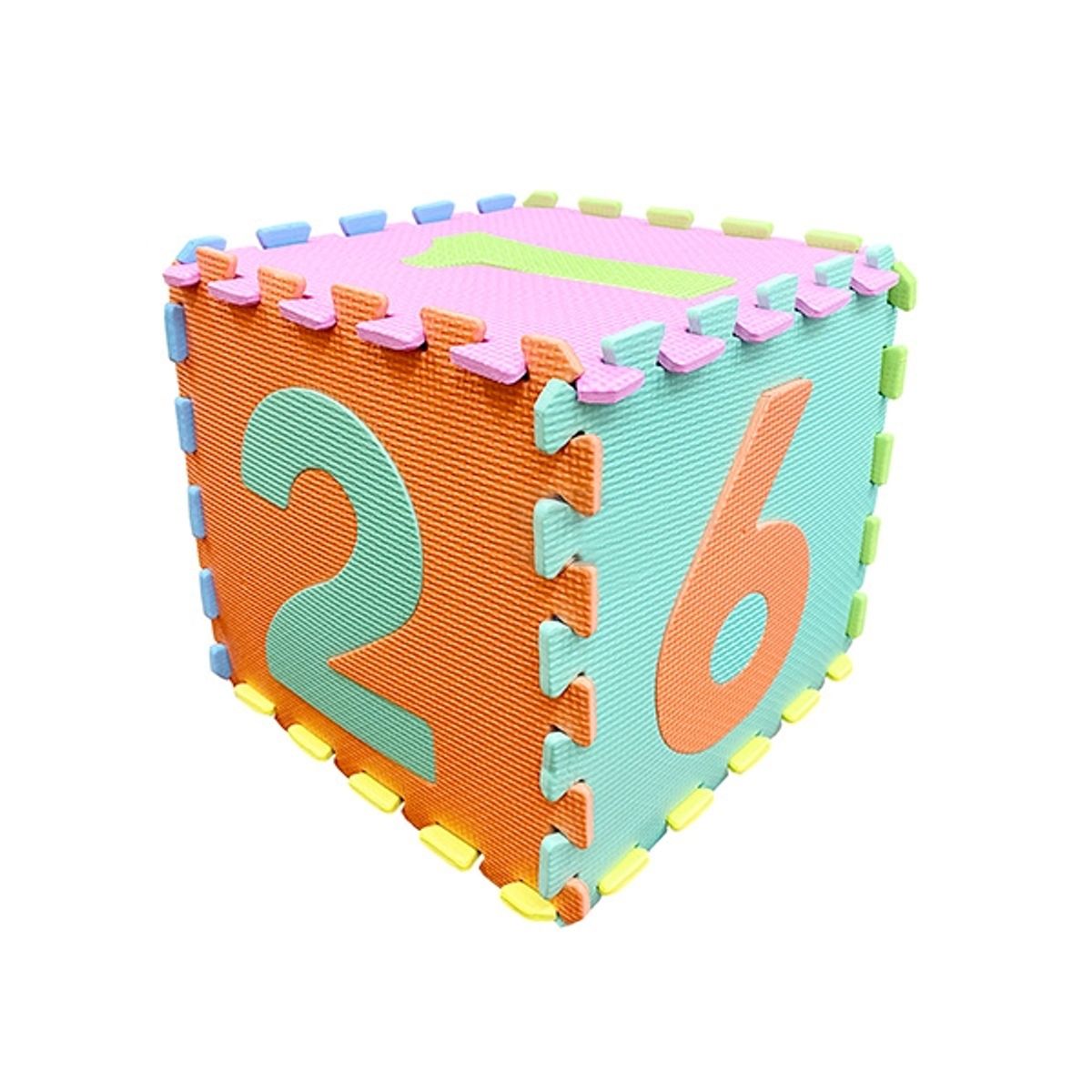 GENERICO - Pack 3x Alfombra Set 10 Cuadros Didactico Numeros 0-9