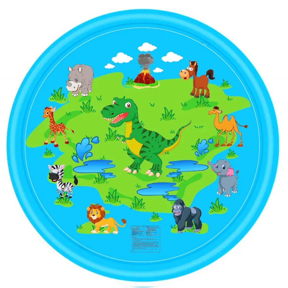 GENERICO - Alfombra De Agua Piscina Lanza Chorros Niños