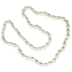 ANDREA COGGIOLA JOYAS - Collar Ava Perlas De Río 64cm