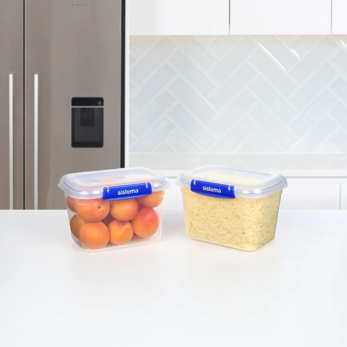 SISTEMA - Set de 2 Contenedores Hermeticos- Capacidad 1,49 Lts.- Fabricado en Nueva Zelandia