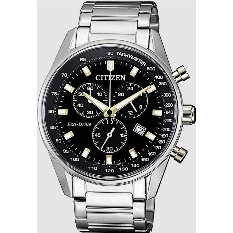 CITIZEN - Reloj Citizen Hombre AT2396-86E Cronografo Eco-Drive CITIZEN