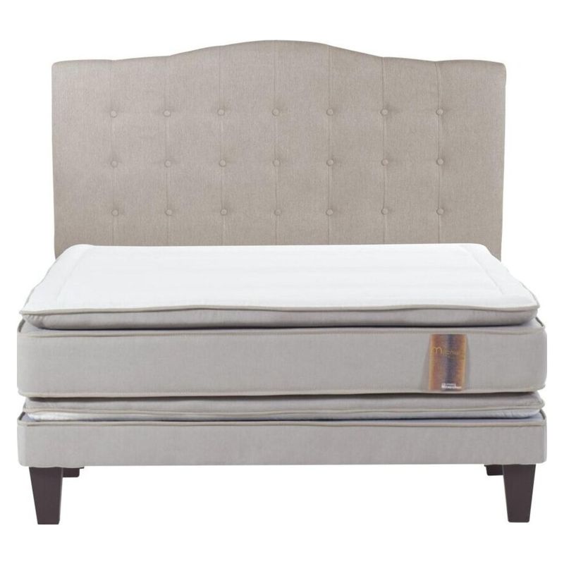 MANTAHUE - CAMA MYBED MILLENIUM TWO 2 PL CON RESPALDO CURVO