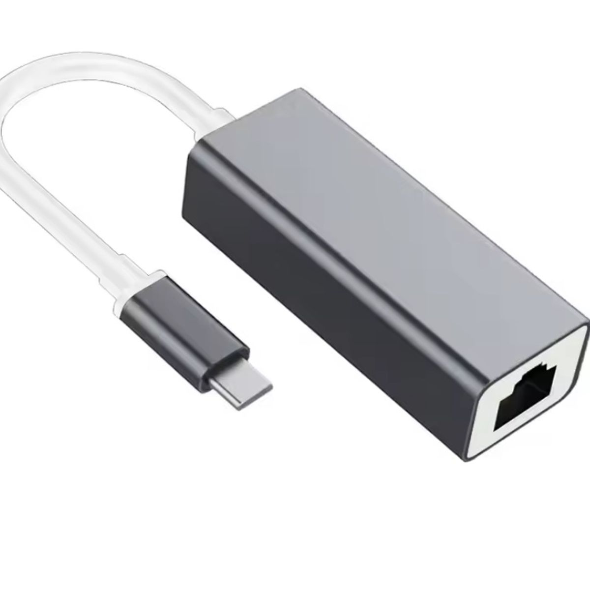 GENERICO - Adaptador USB-C Ethernet Red Lan Rj45 10100 Mbps