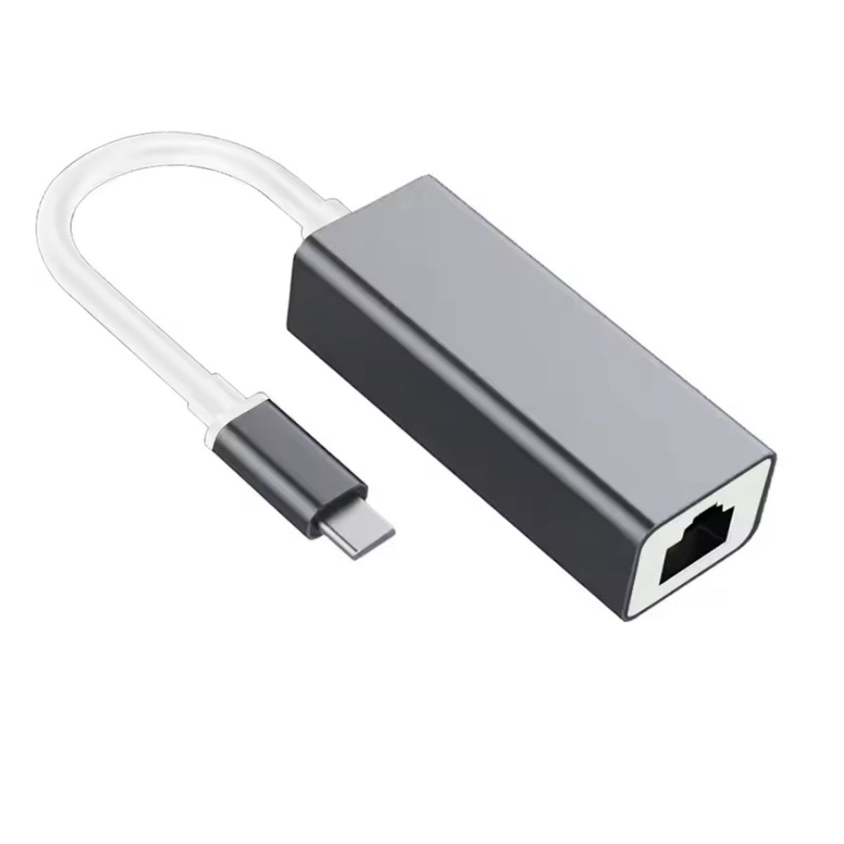 GENERICO - Adaptador USB-C Ethernet Red Lan Rj45 10100 Mbps