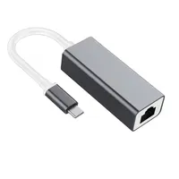 Adaptador USB-C Ethernet Red Lan Rj45 10100 Mbps
