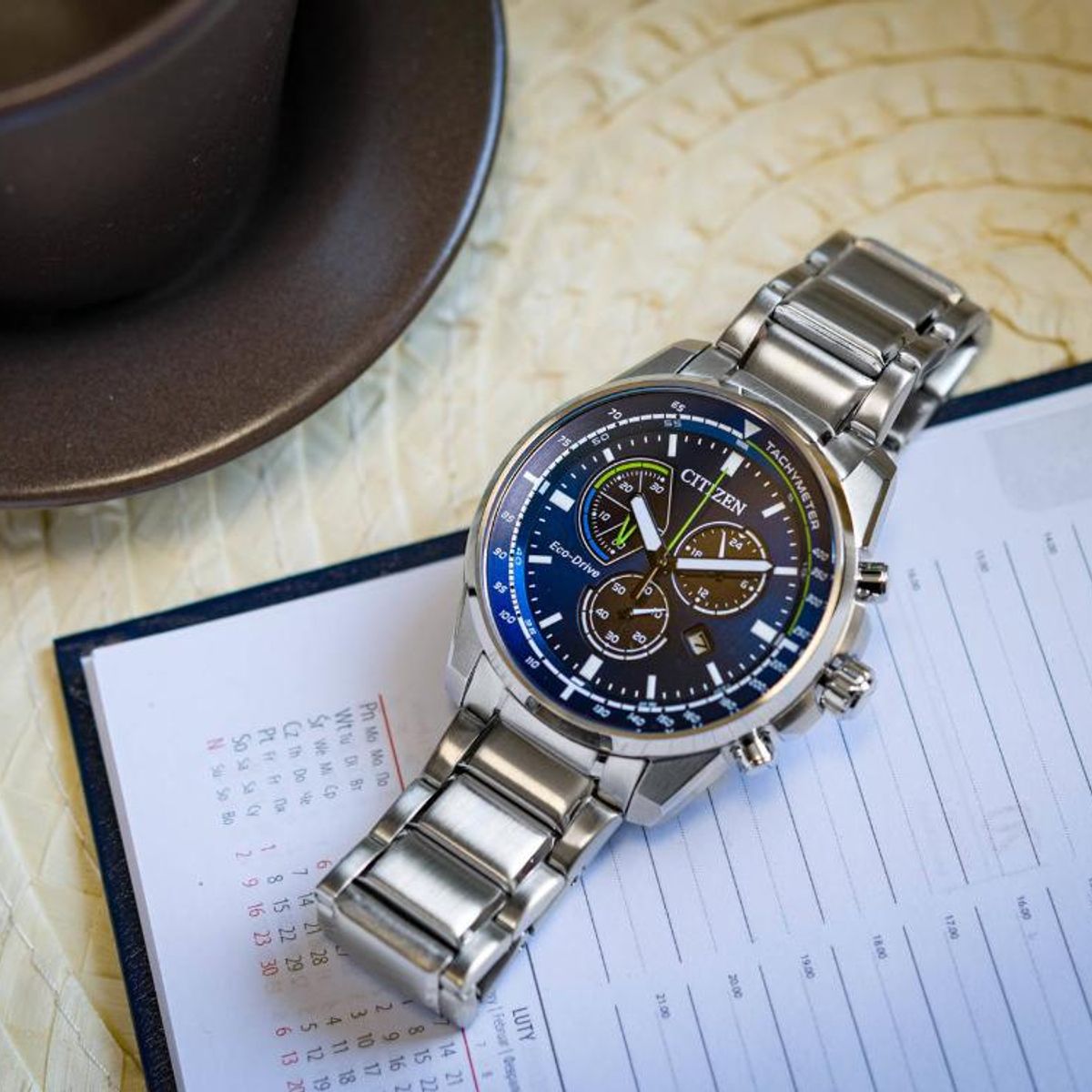 CITIZEN - Reloj Citizen Hombre AT1190-87L Cronografo Eco-Drive CITIZEN