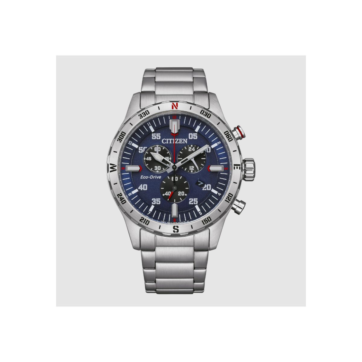 CITIZEN - Reloj Citizen Hombre AT2520-89L Cronografo Eco-Drive CITIZEN