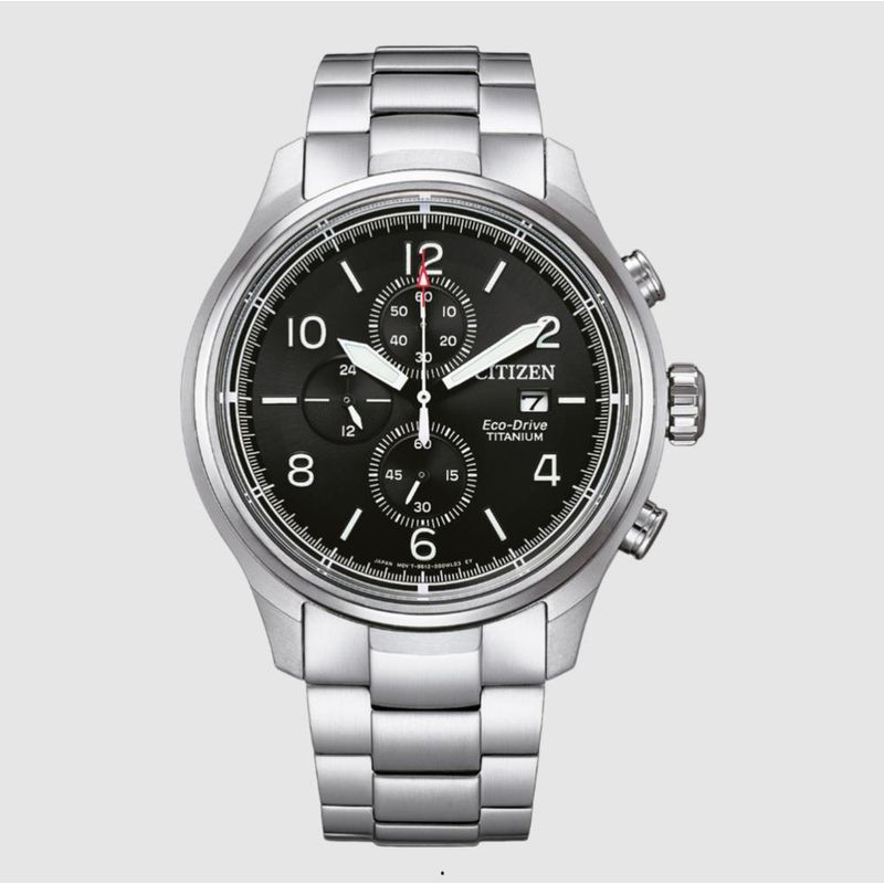 CITIZEN - Reloj Citizen Hombre CA0810-88E Super Titanio - Plateado