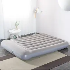 5 SUEÑO - Colchón Inflable 2 Plazas Almohada Integrada 198x152x25cm