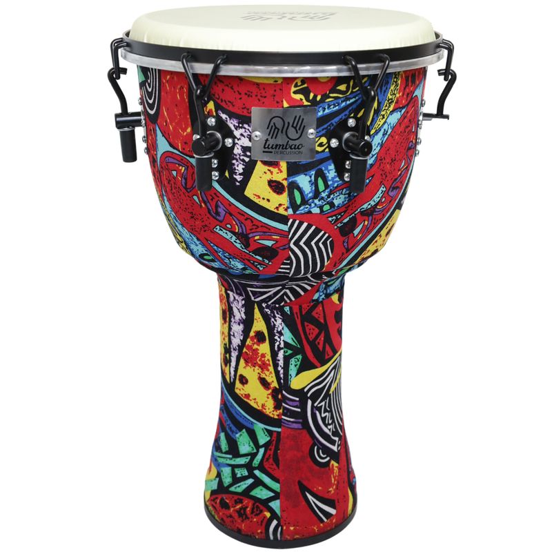 TUMBAO - Djembe Abs 12'' de tela con afinador Tumbao